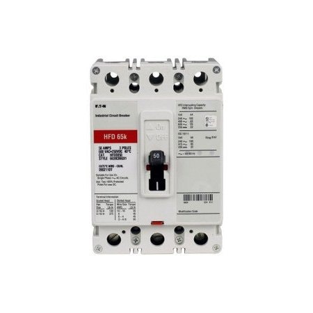 Eaton Molded Case Breakers MCCBs 3P 15A HFD3015L